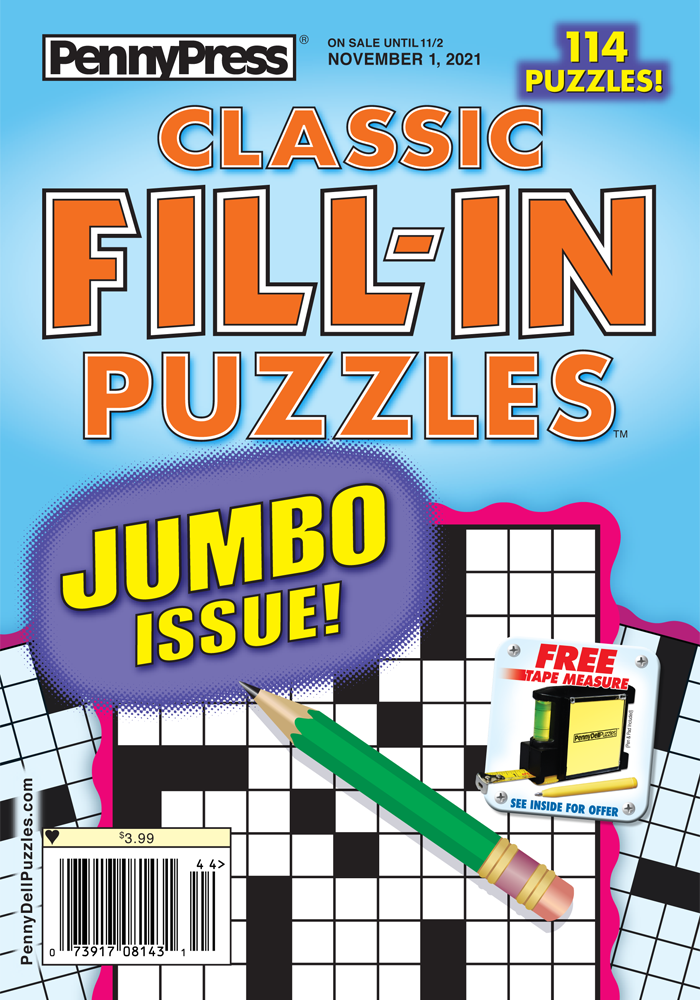 Classic Fill-In Puzzles