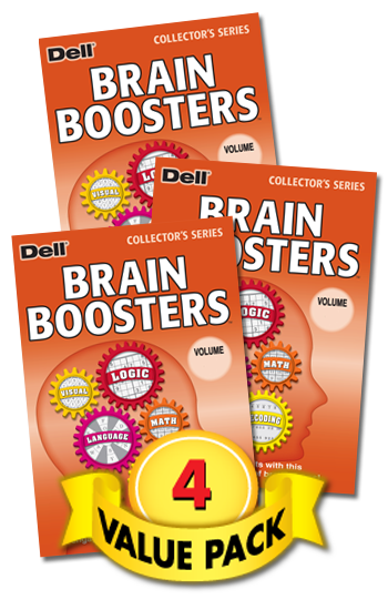 Brain Boosters Value Pack-4