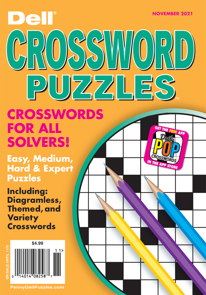 Dell Crossword Puzzles - Penny Dell Puzzles
