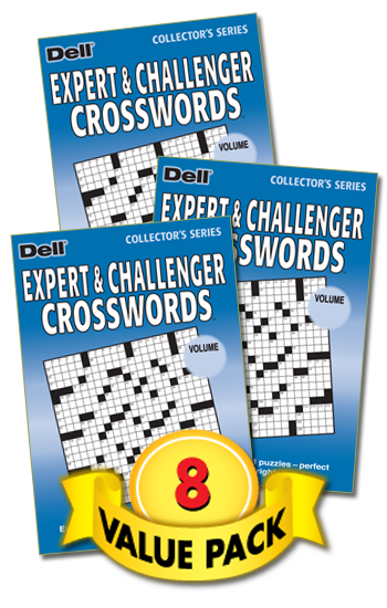 Expert & Challenger Crossword Value Pack-8