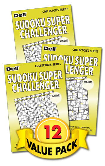 Sudoku Super Challenger Value Pack-12