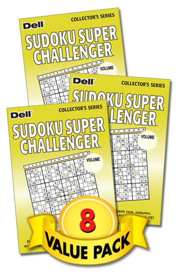 Sudoku Super Challenger Value Pack-8