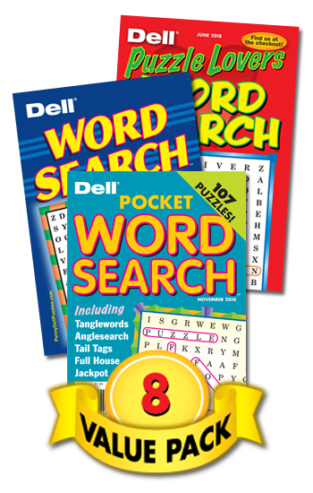 Dell Word Search Value Pack-8