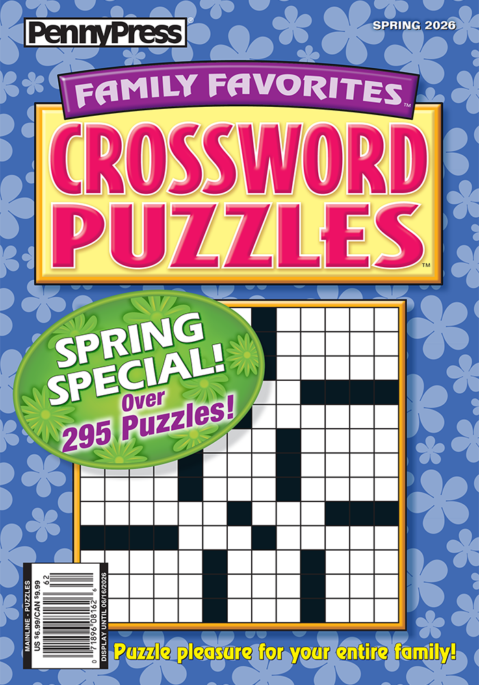 Family Favorites Crossword Puzzles