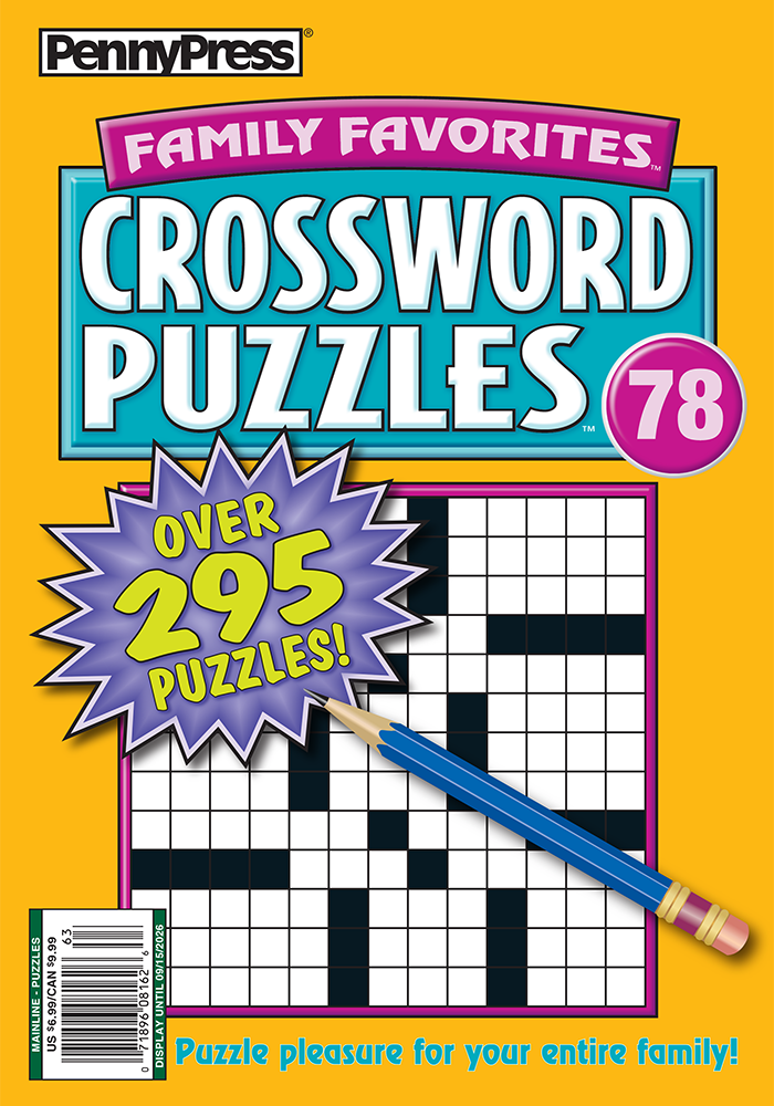 Family Favorites Crossword Puzzles