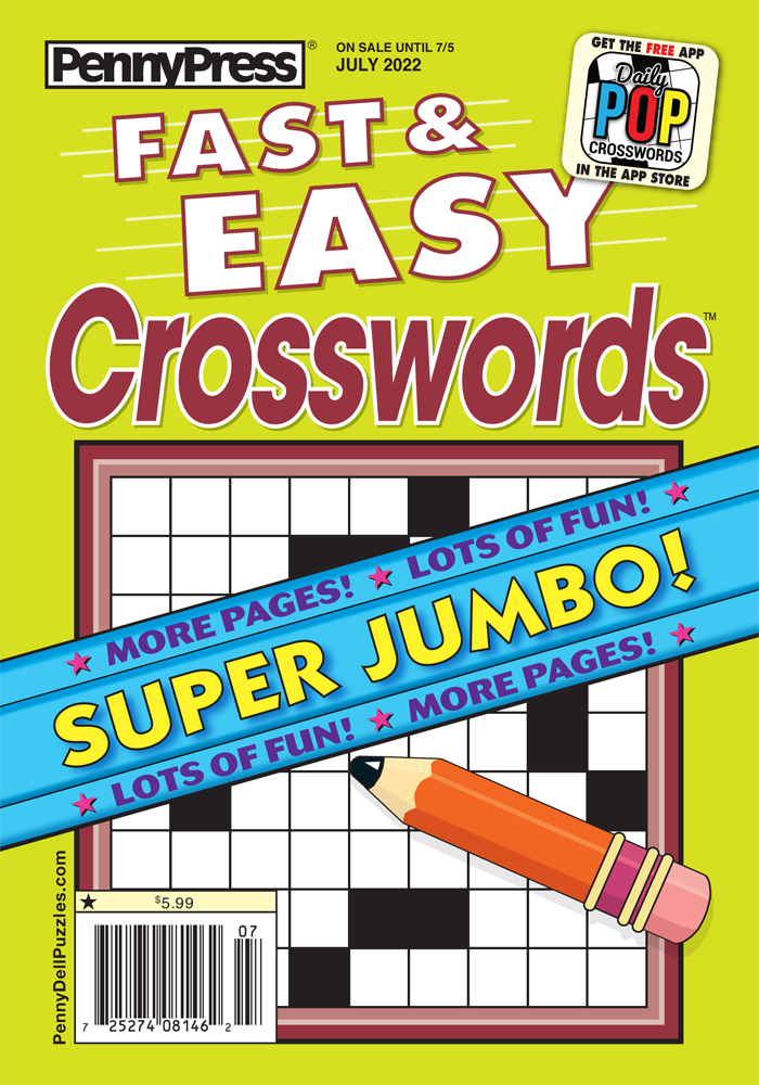 Fast & Easy Crosswords