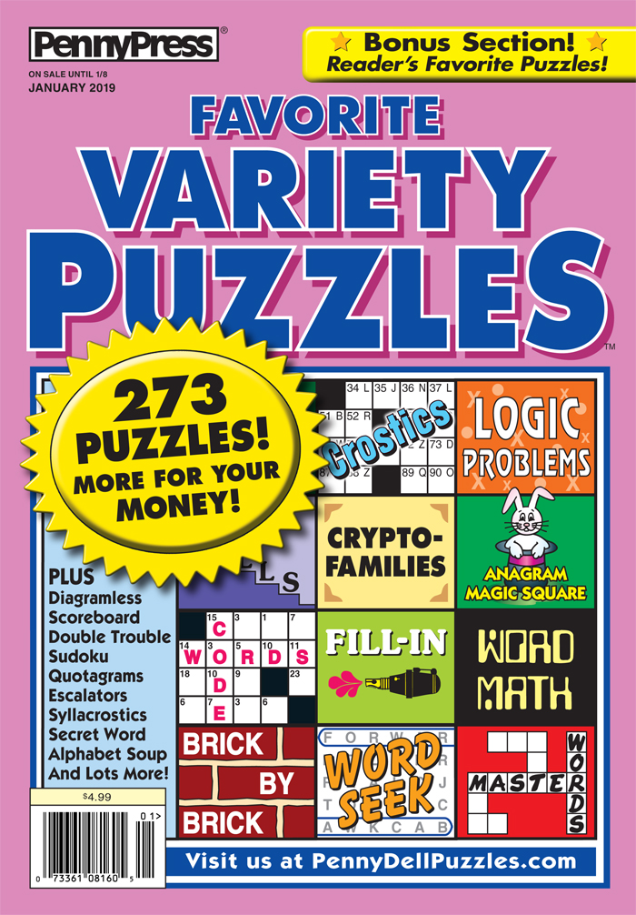 Favorite Variety Puzzles