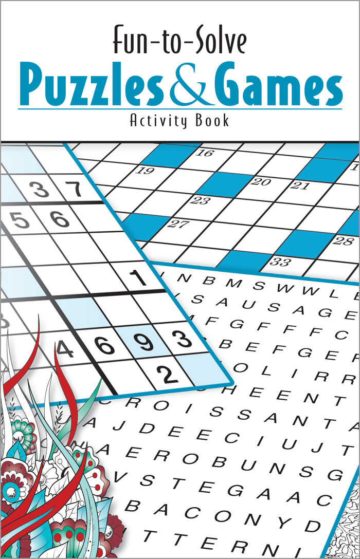 Fun-to-Solve Puzzles & Games Activity Book