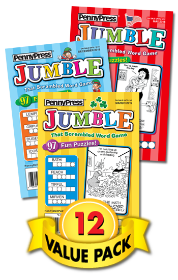 Jumble® Value Pack-12