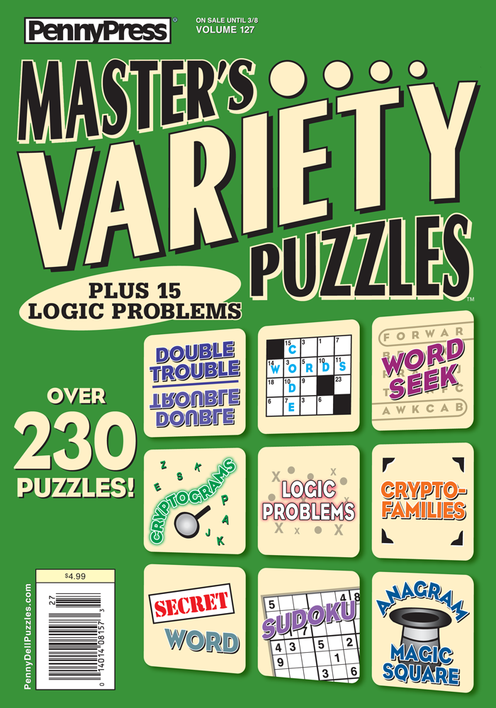 Master’s Variety Puzzles