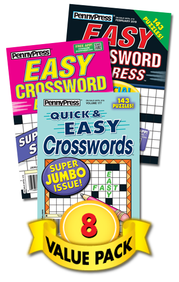 Penny Press All-Crossword Value Pack-8