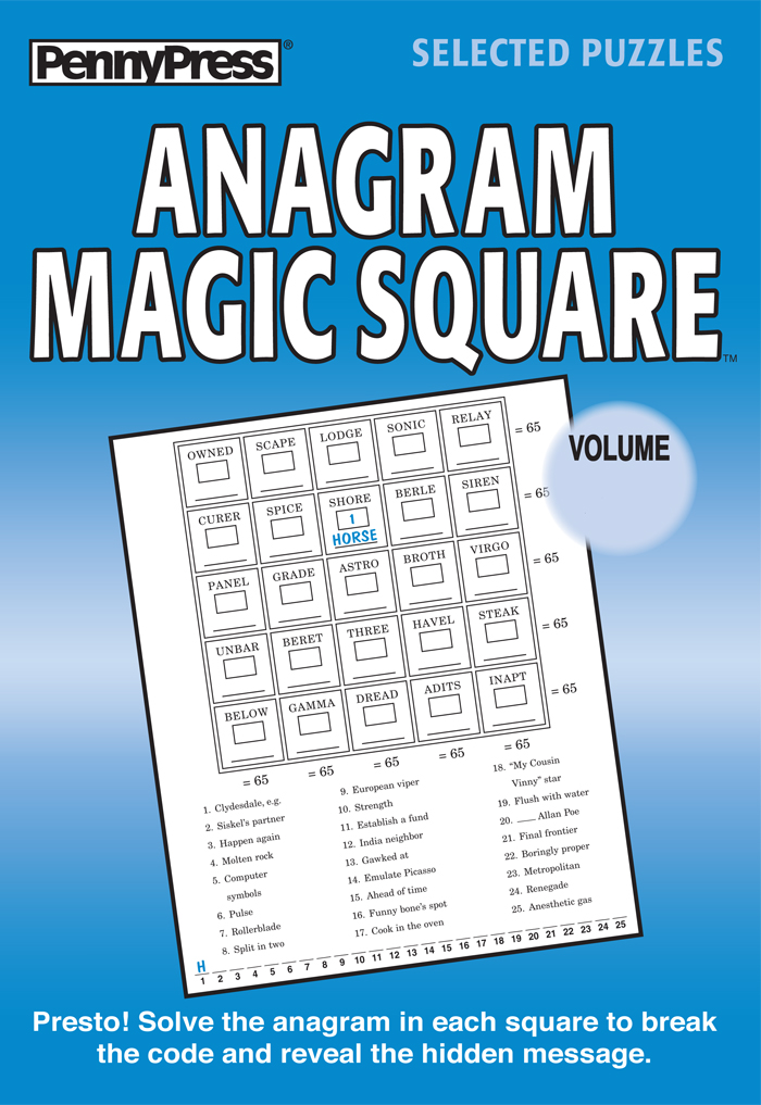 Anagram Magic Square