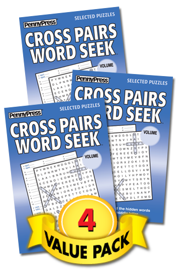 Cross Pairs Word Seek Value Pack-4