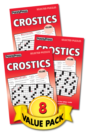 Crostics Value Pack-8
