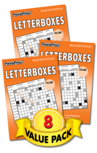 Letterboxes Value Pack-8 - Penny Dell Puzzles