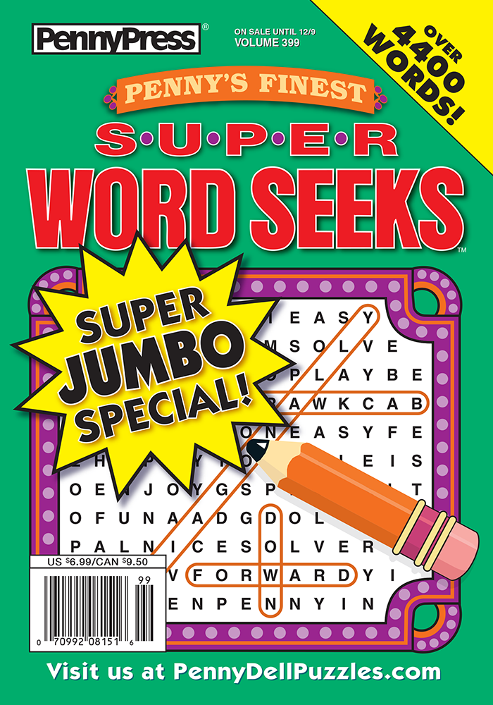 Penny’s Finest Super Word Seeks