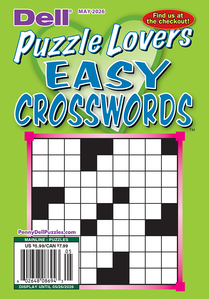 Puzzle Lovers Easy Crosswords
