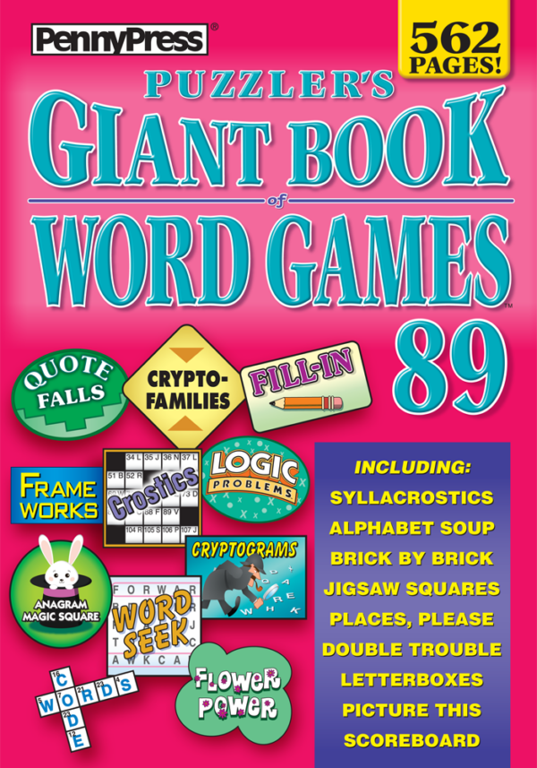 Puzzler s giant books penny dell puzzles