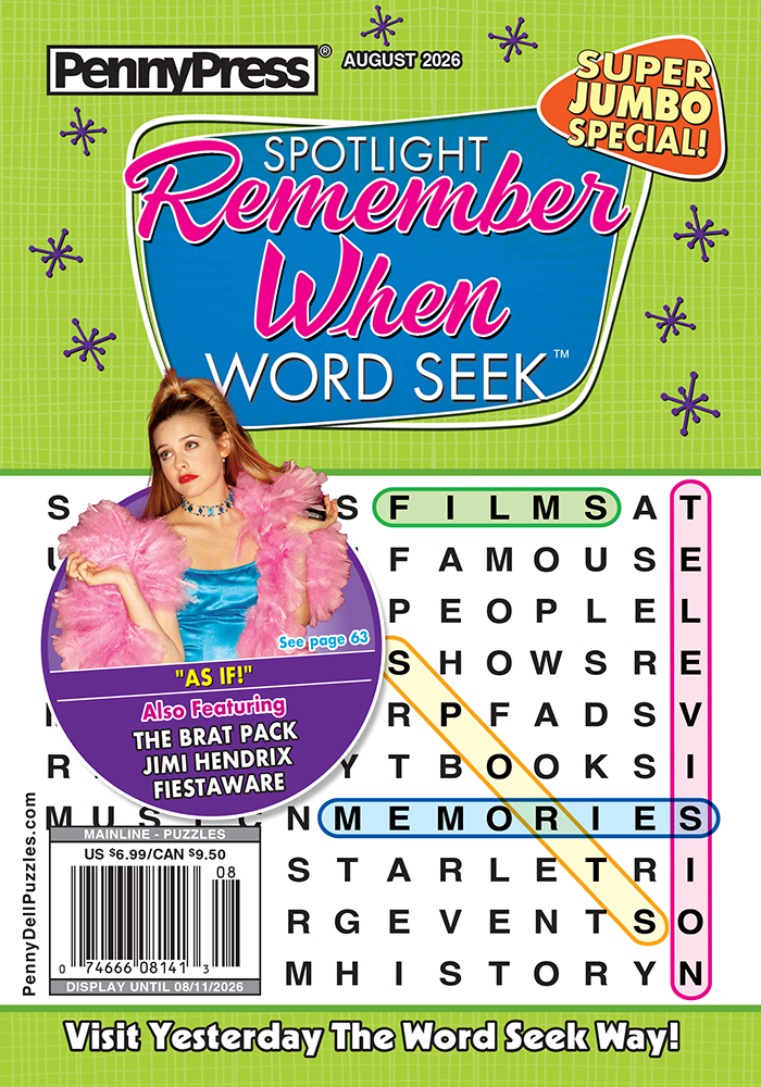 Spotlight Remember When Word Seek