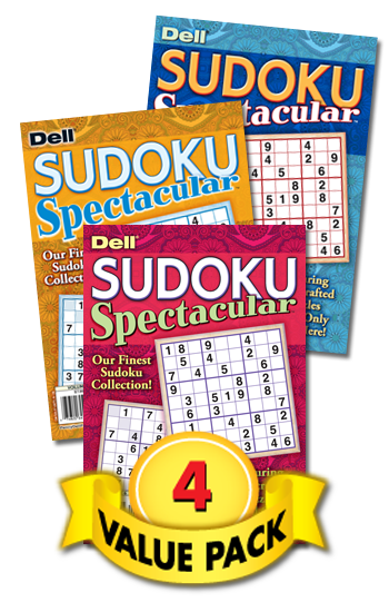 Sudoku Spectacular Value Pack-4