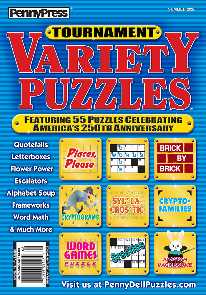 Tournament Variety Puzzles