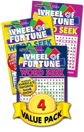 Wheel of Fortune Word Seek Value Pack-4