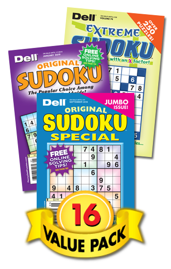 Dell & Penny Sudoku Value Pack-16