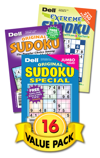Penny Press Number Fill-In Pack 4 – 2020, Numbered Fill-In Puzzles