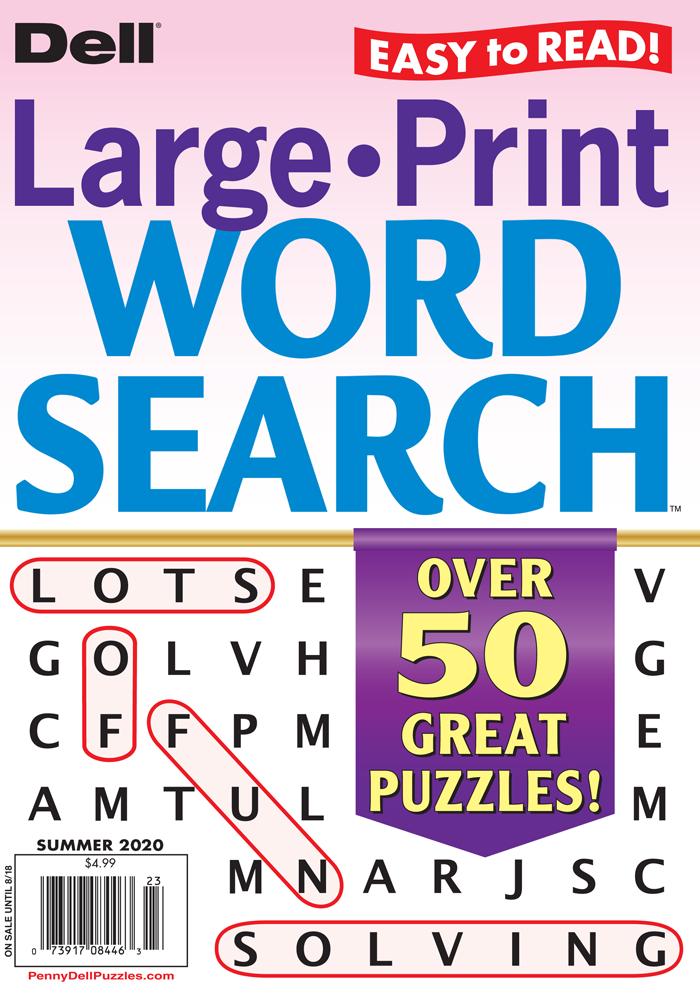 Dell Large-Print Word Search