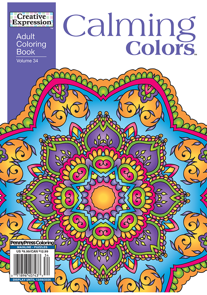 Creative Expression Calming Colors