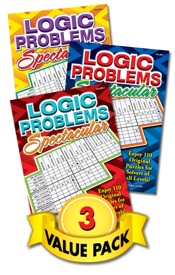 Logic Problems Spectacular 3 Pack