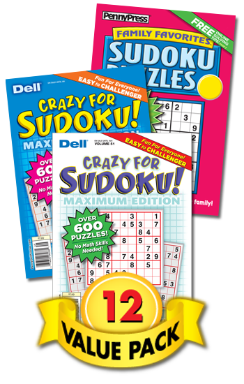 2 PACK SUDOKU PUZZLE CARD GAMES - MODERATE & HARD LEVELS - NEW - FREE  SHIPPING