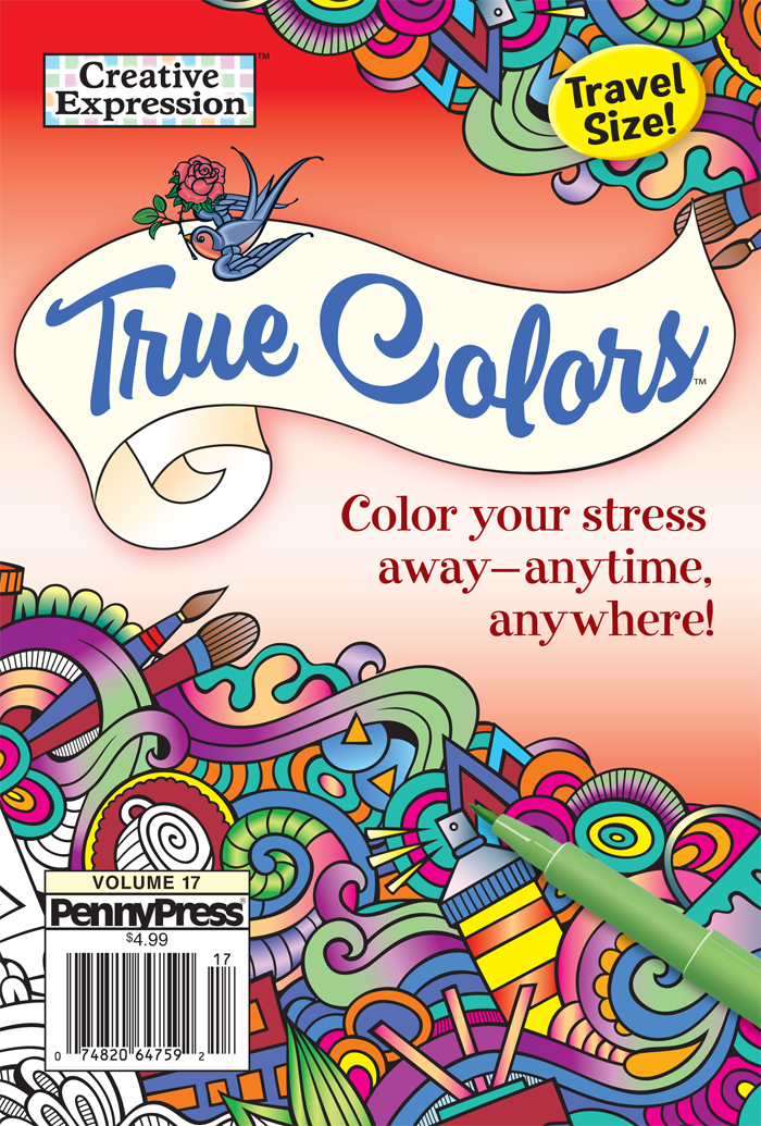 Creative Expression True Colors Penny Dell Puzzles
