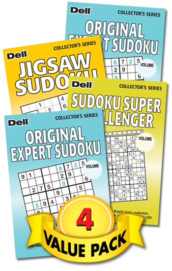 Sudoku With-a-Twist Showcase Value Pack-4