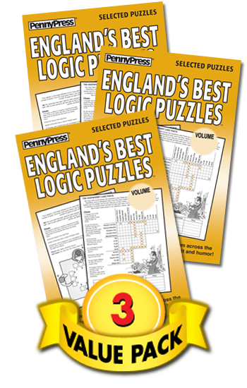 England’s Best Logic Puzzles Value Pack-3