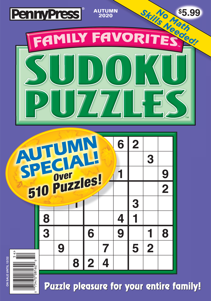 Dell Original Sudoku Special Penny Dell Puzzles