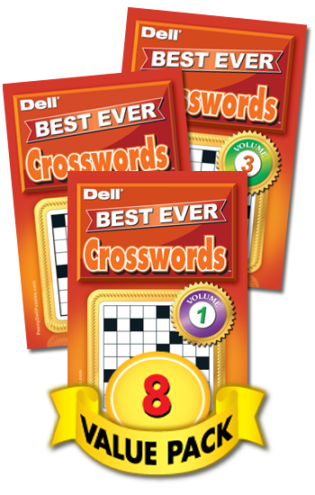 Best Ever Crosswords Value Pack-8