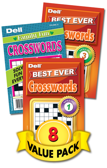 Best Ever Crosswords Value Pack-8