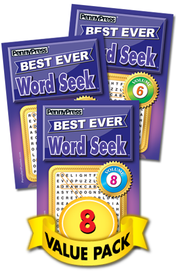Best Ever Word Seek Value Pack-8