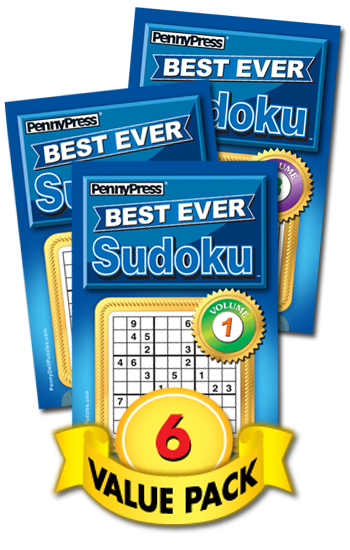 Sudoku Value Packs Penny Dell Puzzles