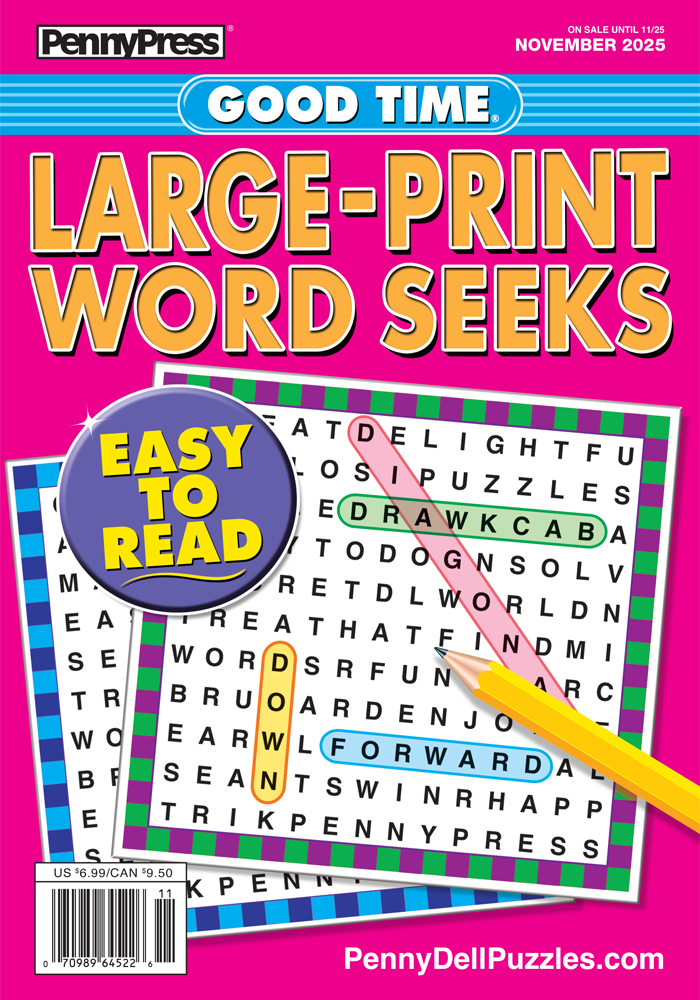Good Time Large-Print Word Seeks
