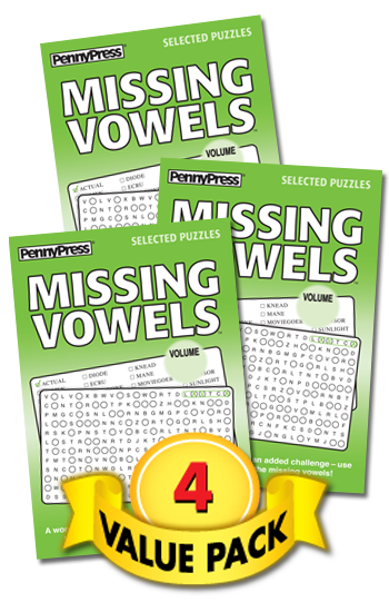 Missing Vowels Value Pack-4