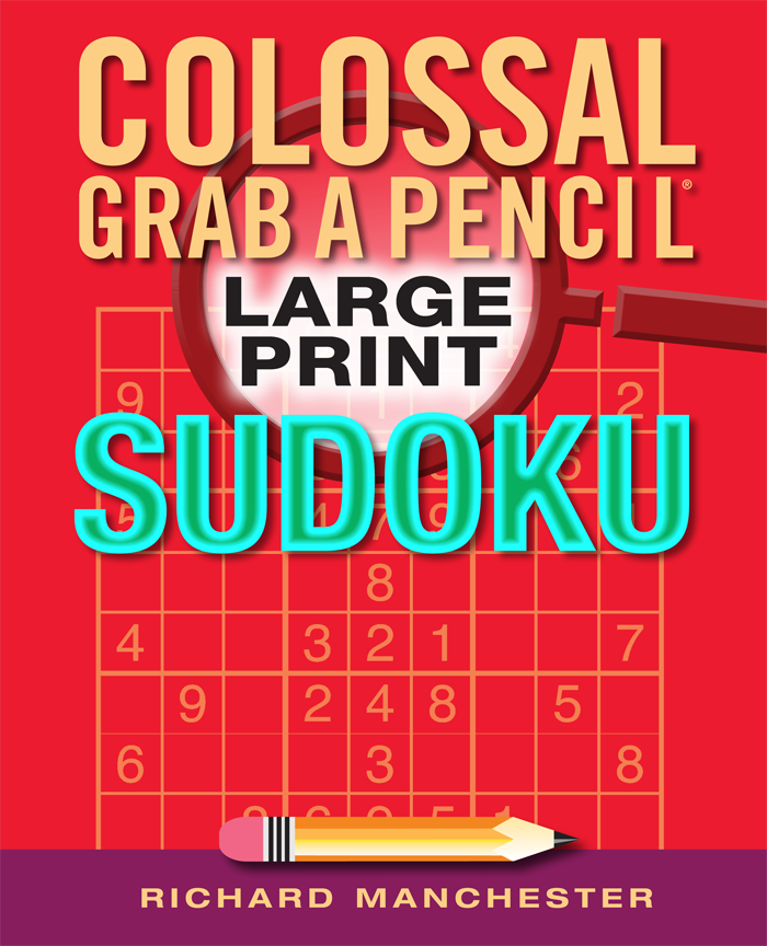 Colossal Grab A Pencil® Large Print Sudoku