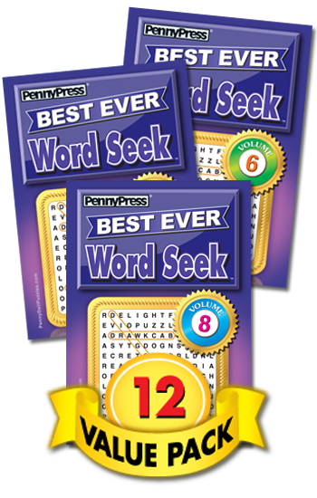 Best Ever Word Seek Value Pack-12