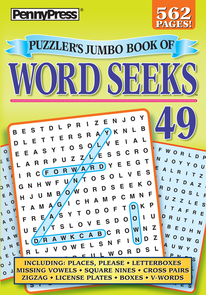 Puzzler’s Jumbo Book of Word Seeks