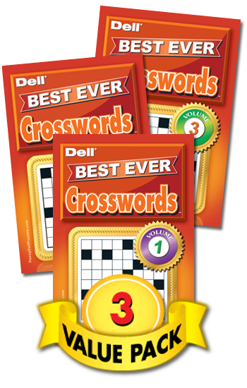Best Ever Crosswords Value Pack-3