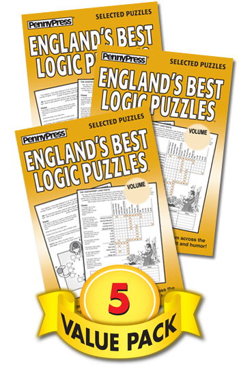 England’s Best Logic Puzzles Value Pack-5