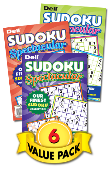 Sudoku Spectacular Value Pack-6