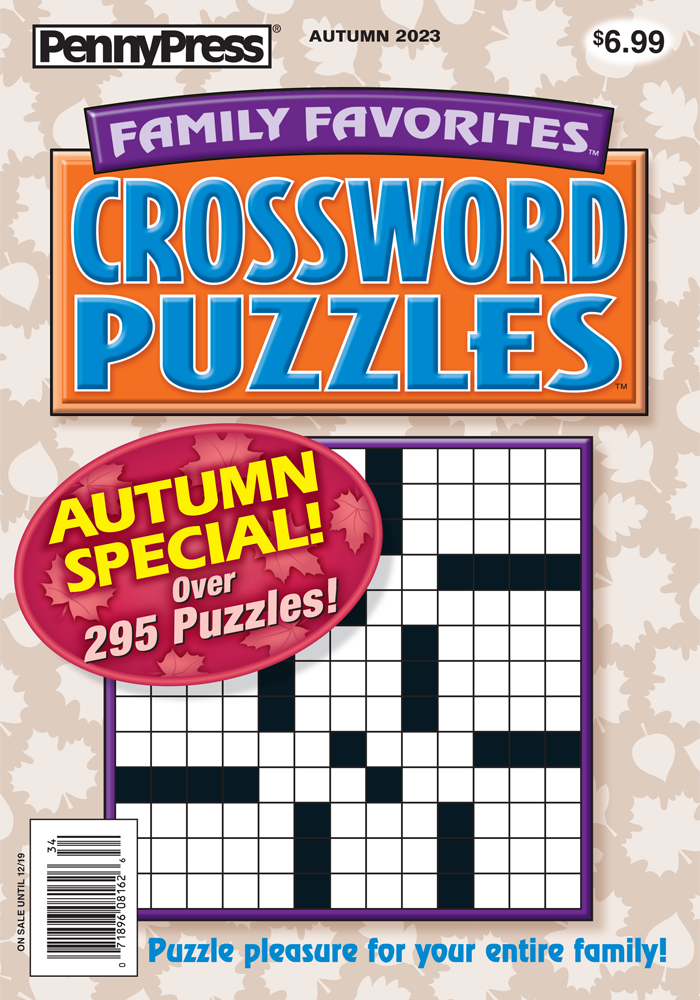 Family Favorites Crossword Puzzles