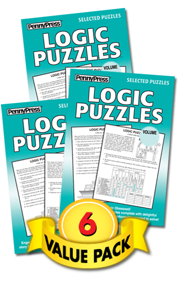 Logic Puzzles Value Pack-6